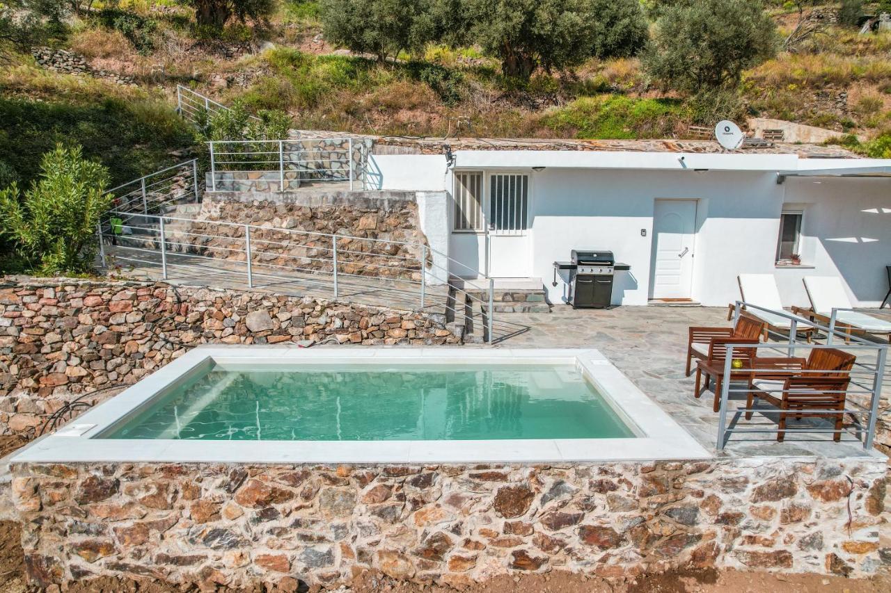Kampos View - Quiet House At The End Of The Road, Private Pool Villa Kámbos Eksteriør billede